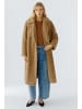 Oui Wintermantel in camel