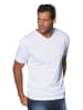 JP1880 Kurzarm T-Shirt in schneeweiß