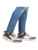 rieker Sneaker in Blau/Weiß