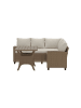 ebuy24 Sofaset Brentwood (2-teilig) Beige 74 x 145 cm