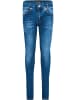 Blue Effect Jeans Hose weit Plus-Größe ultrastretch in medium blue