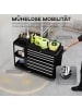 HOMCOM Werkstattwagen-96L x 33,5B x 75H cm-Schwarz
