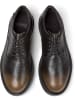 Camper Schnürschuhe " Dean " in Schwarz Braun