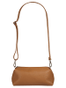 Cluty Handtasche 2 in 1 echt Leder in cognac