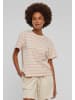 Urban Classics Urban Classics T-Shirts in lemonadepink/whitesand