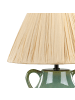 Beliani Tischleuchten LIMONES in Grün/Beige - (W) 36 x (H) 53 x (L) 36 cm