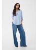Kaffe Langarm - Hemd KAbabara Regular fit in Windsurfer/Chalk Stripe