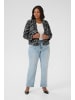 KAFFE curve Jacke KCtori Loose fit in Black/Grey Animal