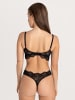 Erlich Textil  String CLASSY LACE STRING in black