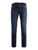 Jack & Jones Jeans TIM Straight Legs Flat Front TIM ORIGINAL in Dunkelblau