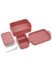 Mr. & Mrs. Panda MEPAL Bentobox Rotkehlchen Federn Design ohne S... in Rot Pastell