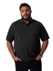 Men Plus Poloshirt in schwarz