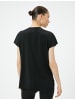 KOTON T-shirt in Schwarz