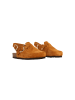 Divine Factory Kinder-Pantolette aus Leder Noga Boreali BS Edge Braun