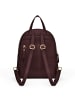Lazarotti Bologna Leather City Rucksack Leder 27 cm in burgundy