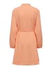 ONLY Kleid in Orange Chiffon