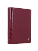 Esquire Nizza Geldbörse RFID Schutz Leder 11 cm in rot