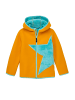 Fleecejacke in gelb