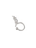 IZIA Women Cuff Earrings in Silver