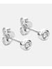 Diamant L'éternel Ohrringe aus 375 Weißgold mit Diamant
