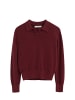 Polo Club Pullover in Granat