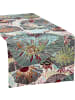 Sander Jacquard, Baumwollmischung, Gewebt Tischläufer Sea flowers in bunt