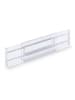 relaxdays 4 x Schubladentrenner in Transparent