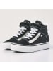 British Knights Sneaker Mack mid platform in schwarz/weiss