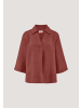 Hessnatur Bluse in terrakotta