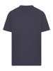 F4NT4STIC Oversize T-Shirt Guns 'N' Roses Skull and Pistols in marineblau