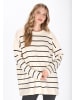 DreiMaster Women Sweater in offwhite black