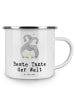 Mr. & Mrs. Panda Becher Pinguin Beste Tante der Welt mit Spruch in Weiß