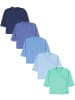 TupTam 5er- Set Wickelshirts in blau