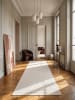 KADIMA DESIGN Teppichläufer Uni pflegeleicht Wohnzimmer Schlafzimmer Flur Esszimmer in Creme