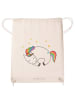 Mr. & Mrs. Panda Jutebeutel Einhorn Nacht ohne Spruch in Creme