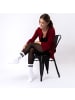 Occulto 3er Pack Motiv Tennissocken mit Streifen Summer in Wine