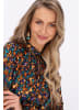 IZIA Blouse in blue multicolor