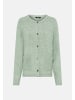 Olsen Strickcardigan in Moss Green Melange