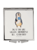 Mr. & Mrs. Panda Kompaktspiegel Pinguin Lolli mit Spruch in Weiß