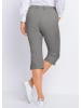 GOLDNER Kurzgröße:  Capri-Jeanshose Carla Sportliche Capri-Jeanshose Carla in grau