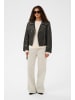 Soaked in Luxury Lederjacke SLPanima Baggy fit in Raven