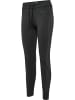 Hummel Hummel Hose Hmlmt Yoga Damen Atmungsaktiv Schnelltrocknend Nahtlosen in BLACK MELANGE