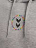 Hummel Hoodie Hmleverything Nothing Hoodie in GREY MELANGE