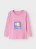 name it Longsleeve mit Print in Rosa