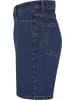 Urban Classics Jeans Shorts in mid indigo washed