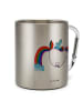 Mr. & Mrs. Panda Tasse Einhorn Fliegendes Pferd ohne Spruch in Silber