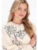 VIRITA Women Sweater in Light Beige Melange