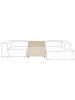 Beliani Sofaelement APRICA in Beige/Schwarz - (W) 88 x (H) 68 x (L) 120 cm