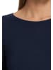 Hanro Nachthemd Natural Elegance in Deep navy