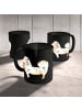 Mr. & Mrs. Panda Geschenktasse Hund Australien Shepherd ohne Spruch in Schwarz